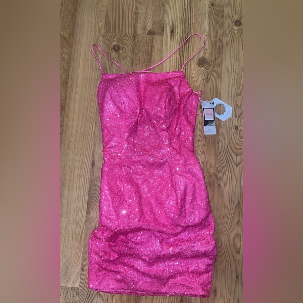 hot pink dress